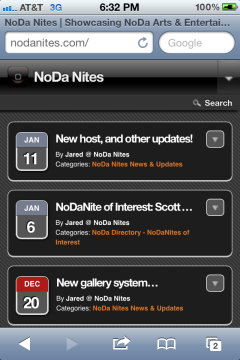 New Mobile Site